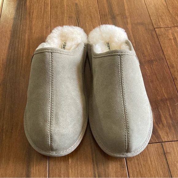 Dearfoams Fireside Australian Shearling Slippers - Size 9 - Picture 2 of 4